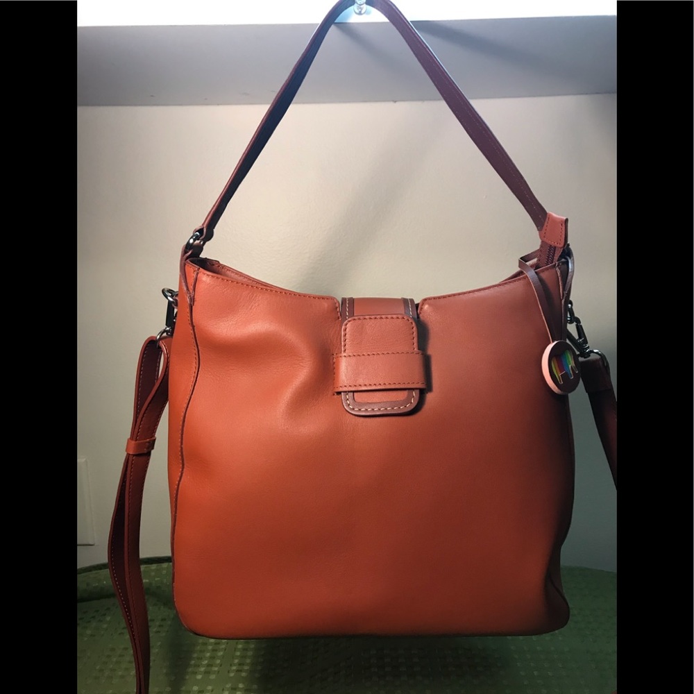 New MyWalit Italian leather handle/crossbody bag